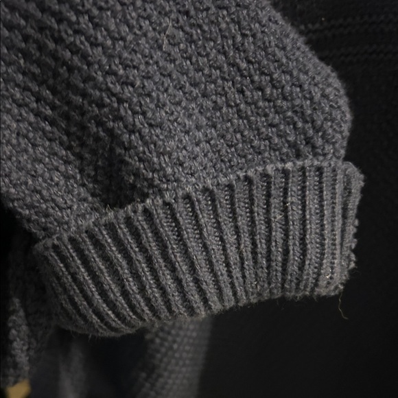 Vintage Chief Illiniwek University of Illinois Navy Crew Neck Sweater - Picture 5 of 6